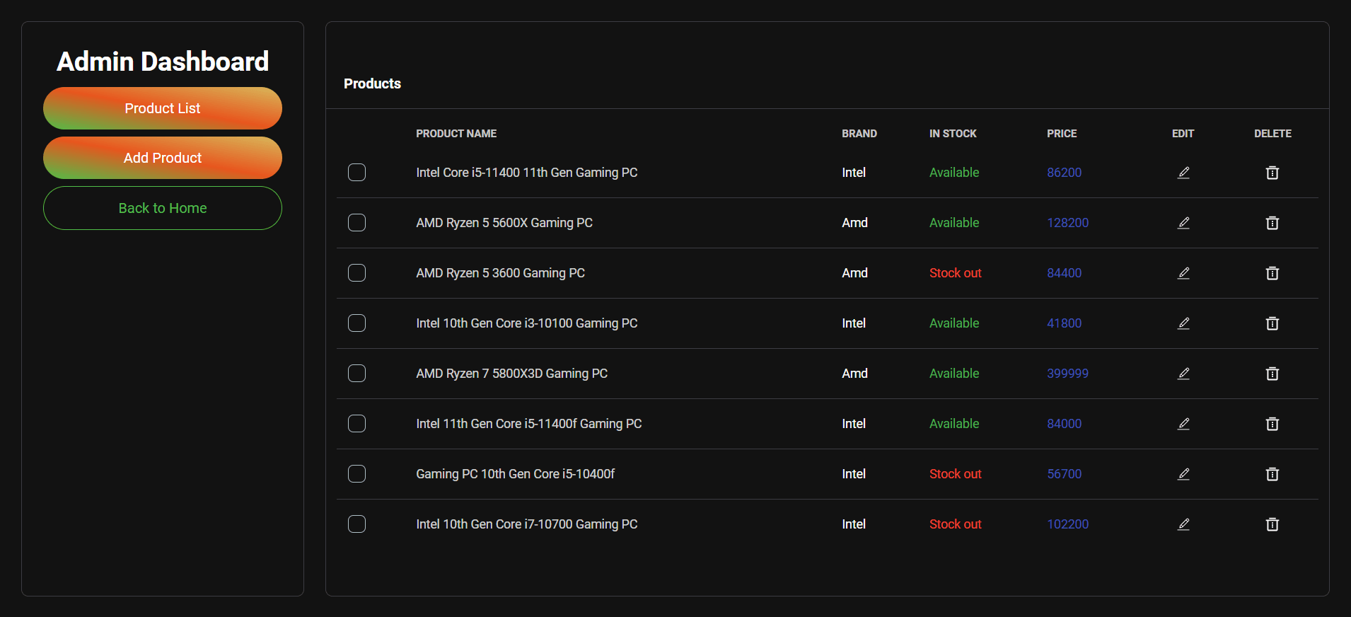 Aliro screenshot 1